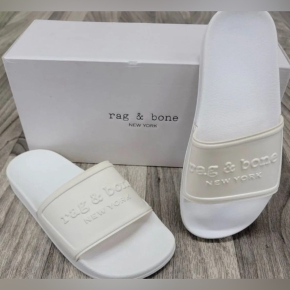 rag & bone Shoes - Rag & Bone | White Slides (10)